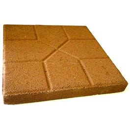 Pinnacle Stepping Stone, Tan, Concrete, 16 x 16-In.