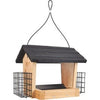 Cedar Hopper With Suet Bird Feeder, 3-Qt.