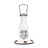 Woodlink Milkhouse 24 Ounce Glass Hummingbird Feeder