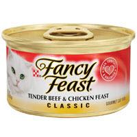 Fancy Feast Classic Tender Beef and Chicken Feast Canned Cat Food