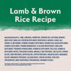 Natural Balance Limited Ingredient Diets Lamb & Brown Rice Recipe Dry Dog Formula (26 Lb)