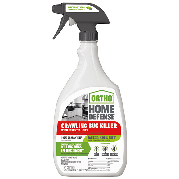 ORTHO HOME DEFENSE CRAWLING BUG KILLER WITH ESSENTIAL OILS READY-TO-USE SPRAY (24 oz)