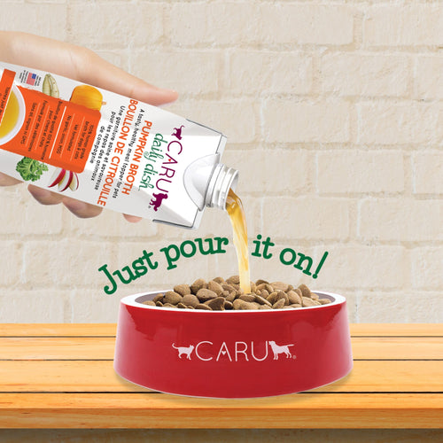 Caru Daily Dish Pumpkin Broth for Dogs & Cats