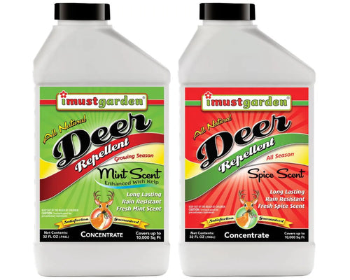 I Must Garden Deer Concentrate Duo 32oz - Mint & Spice Deer Repellent Spray (32 oz)