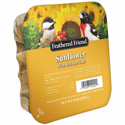 Feathered Friend Sunflower Suet Wild Bird Food