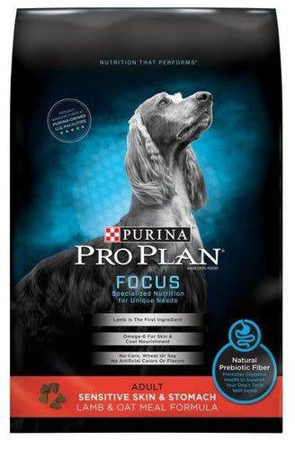 Purina Pro Plan Focus Sensitive Skin & Stomach Formula Lamb & Oat