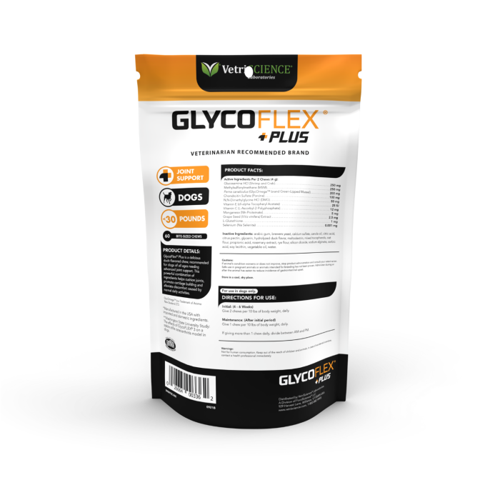 VetriScience GlycoFlex® Plus Chews for Small Dogs - Montpelier, VT ...