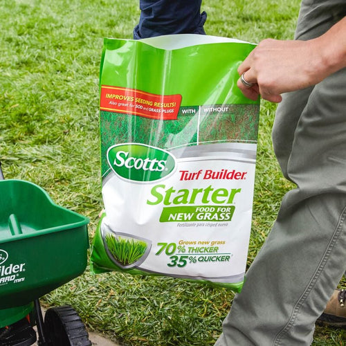 fertilizer before planting grass seed Scotts® Turf Builder® Starter® Food For New Grass - Montpelier, VT