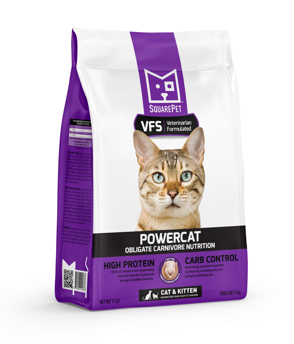 SquarePet® VFS® POWERCAT™ Turkey & Chicken for Cats - Montpelier, VT ...