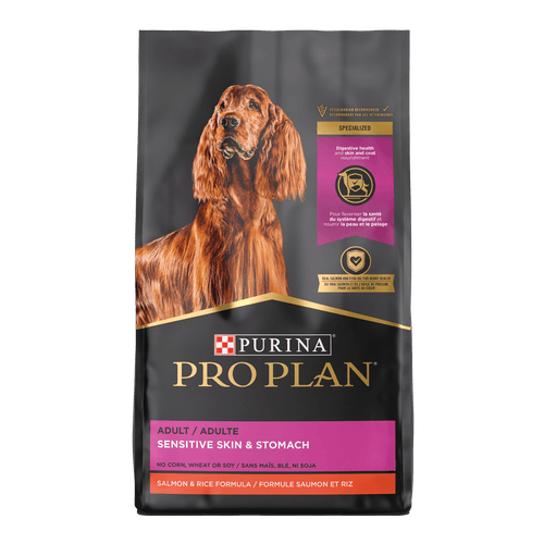 Purina Pro Plan Adult Sensitive Skin & Stomach Salmon & Rice Formula Dry Dog Food