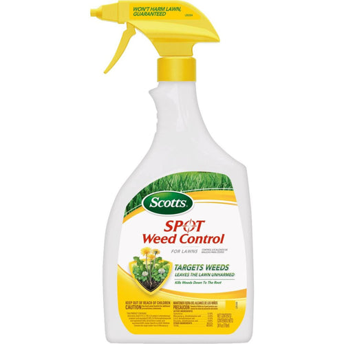 spot herbicide Scotts 24 Oz. Ready To Use Trigger Spray Spot Weed Control Crabgrass & Weed Killer