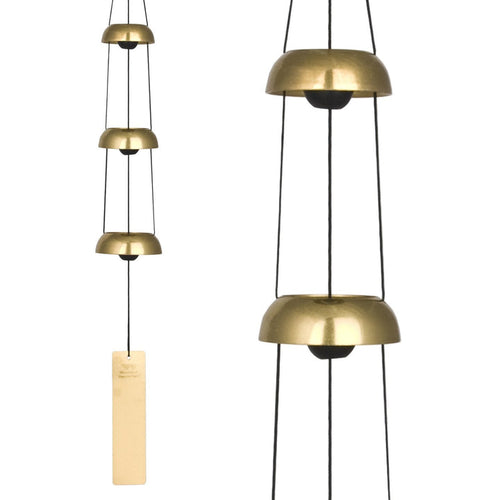 Woodstock Chimes Temple Bells® Trio Brass