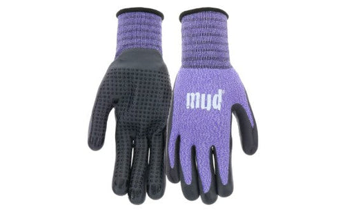 Mud Women's Nylon Knit with Nitrile Dotted Palm Glove