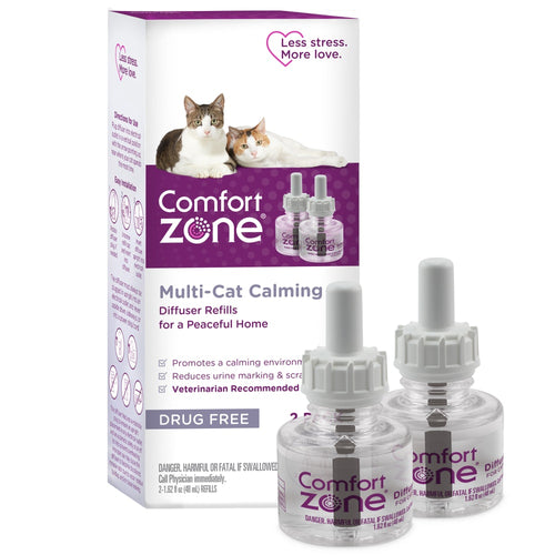 Comfort Zone Multi Cat Calming Diffuser Refills