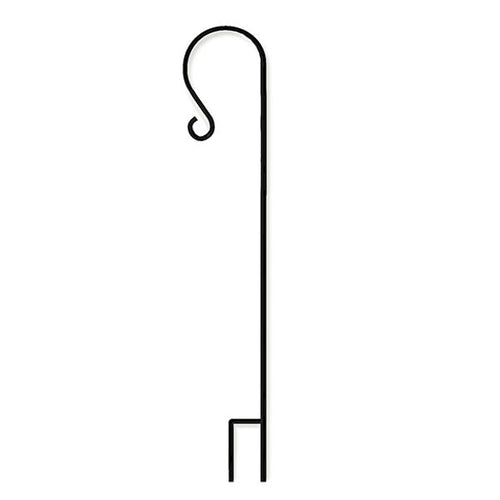 Border Concepts 7' 4 Tall Lawn Hook, Black
