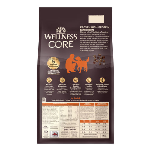Wellness CORE Natural Grain Free Original Turkey & Chicken Recipe Dry Dog Food