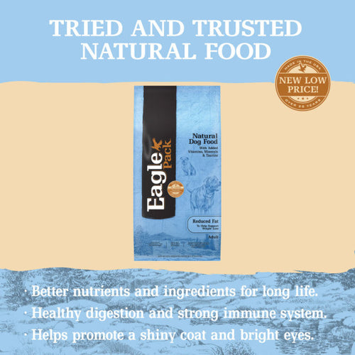 Eagle Pack Natural Reduced Fat Formula Dry Dog Food