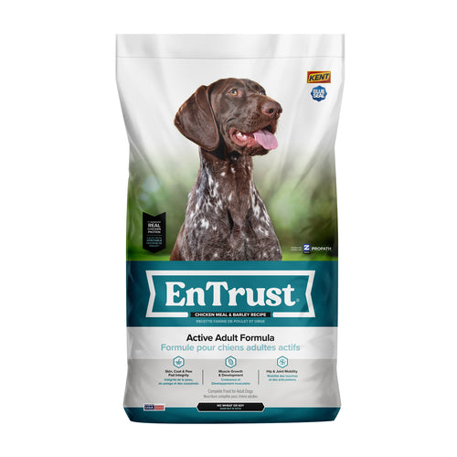 Kent Blue Seal EnTrust® Active Adult Formula Chicken Meal & Barley Recipe Dog Food