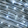 Sylvania LED Micro Dot Christmas String Lights, Cool White, 3 Functions, Timer/Battery Operated
