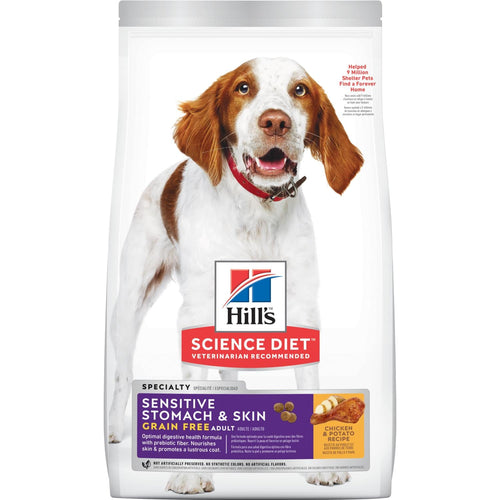 Hill's science sensitive skin and fashion stomach