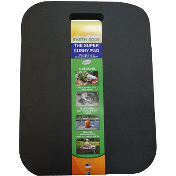 EARTH EDGE SUPER CUSHY KNEELING PAD (15X20 IN, BLACK)