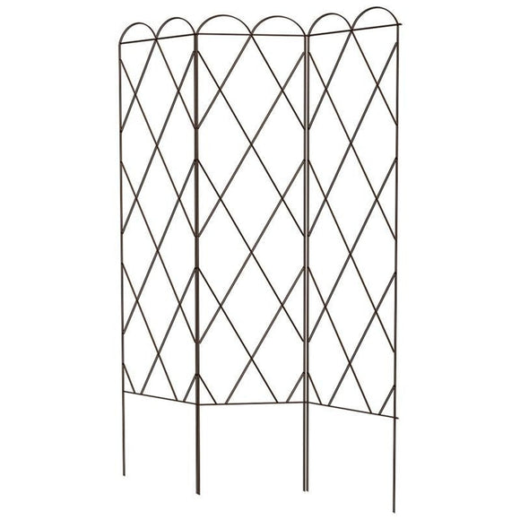 RUSTIC 3 PANEL EXPANDABLE PEA TRELLIS