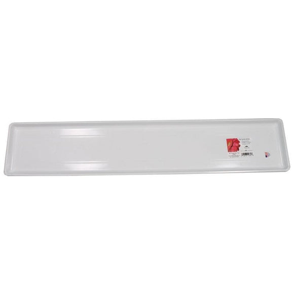 COUNTRYSIDE FLOWERBOX TRAY (36 INCH, WHITE)