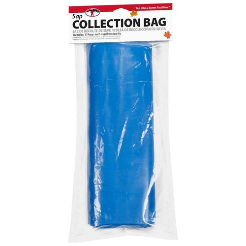 LITTLE GIANT SAP COLLECTION BAG (4 GAL-12 PK, BLUE)