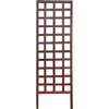 WOOD SQUARE FRAMED TRELLIS (72 INCH, BROWN)