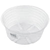 DEEP PLASTIC SAUCER (4 INCH, CLEAR)