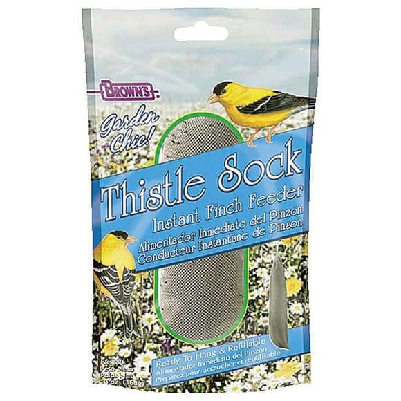 BIRD LOVERS BLEND THISTLE SOCK FINCH FEEDER (13 oz)