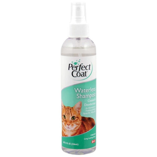 PERFECT COAT WATERLESS SHAMPOO FOR CATS (8 OZ)