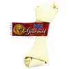 Cadet White Rawhide Knotted Dog Bone (22-24)