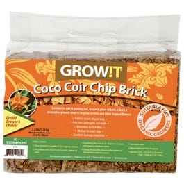 PLANT!T Coco Coir Chip Brick, 3-Pk.