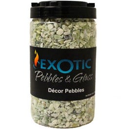 Decor Pebbles, Jade, 4-6mm, 5-Lbs.