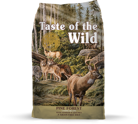 Taste Of The Wild Grain Free Pine Forest Recipe Dry Dog Food