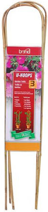 3  BAMBOO U HOOPS 3-PK