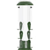 Nature's Way Easy Clean 3.5 Qt. Green Aluminum Tube Bird Feeder