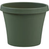 Bloem Terra Living Green 12.75 In. H. x 14 In. Dia. Polypropylene Planter