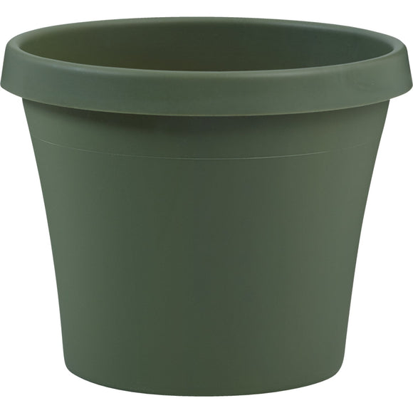 Bloem Terra Living Green 12.75 In. H. x 14 In. Dia. Polypropylene Planter