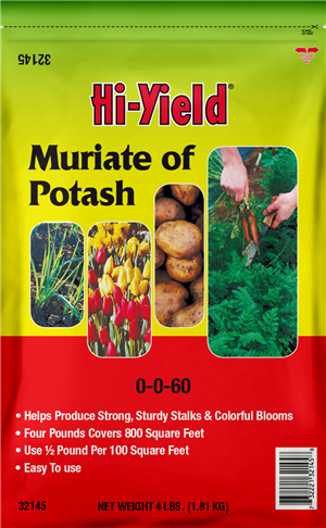 Hi-Yield MURIATE OF POTASH 0-0-60