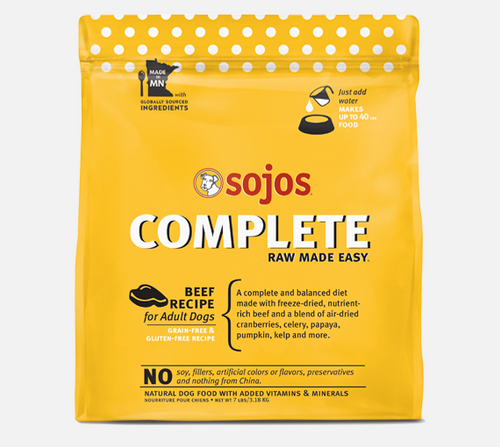 Sojos Complete Freeze Dried Beef Recipe