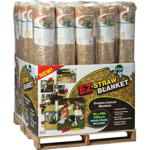 EZ-STRAW EROSION BLANKET